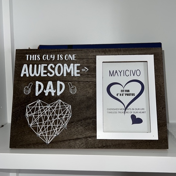 NWT picture frame "This Guy is One Awesome Dad” Dad gift - Picture 7 of 7